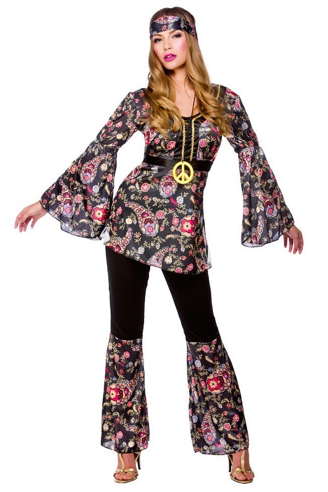 Peace Hippie Costume - Plus Size