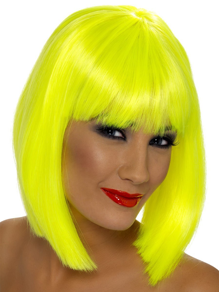 Yellow Glam Wig