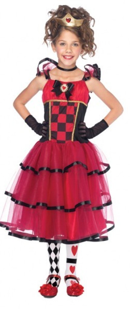 Tween Wonderland Queen Costume