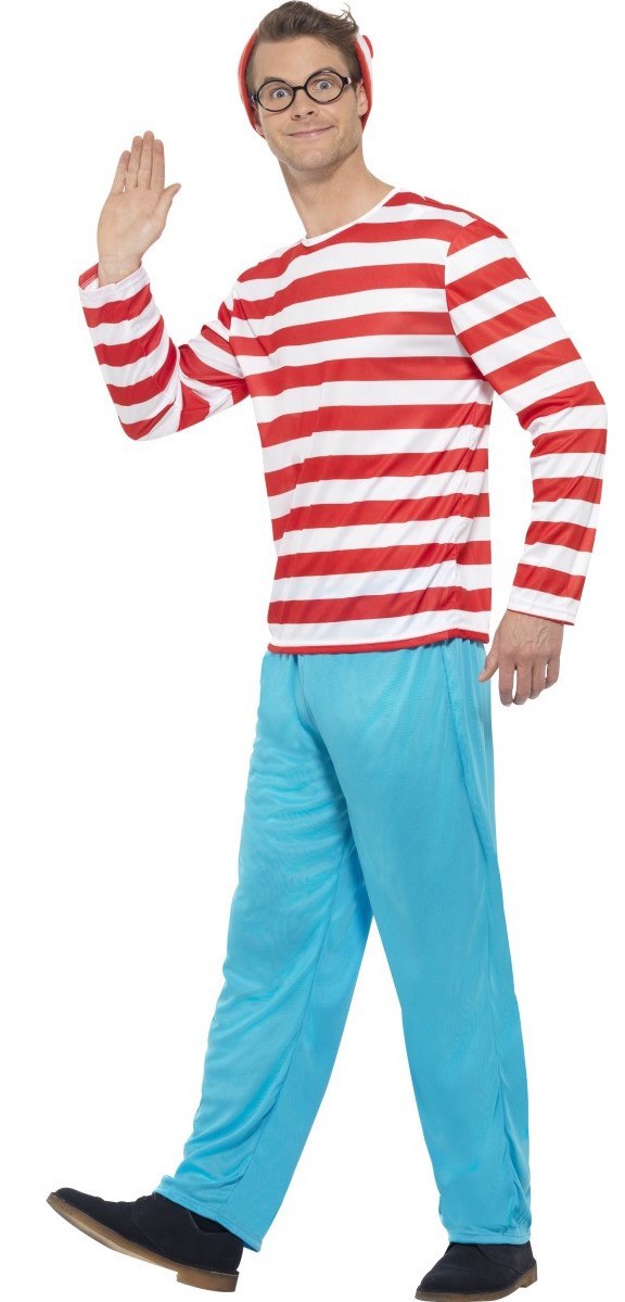 Budget Where's Wally Costume - Only 26.99