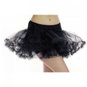 Layered Ruffle Tutu - black