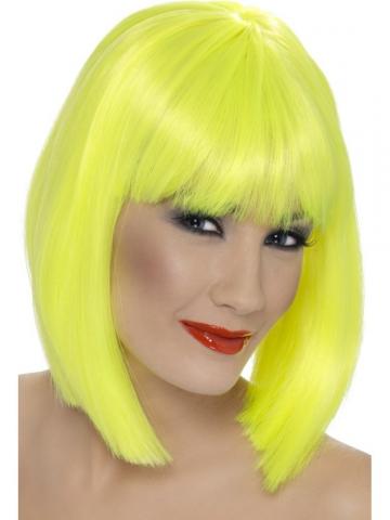 Glam Wig - Neon Yellow