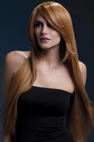 Deluxe Amber Wig - Auburn