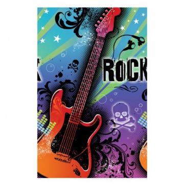 Rock Star Plastic Tablecover