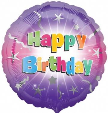 Happy Birthday Flash Balloon
