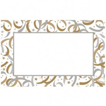 Classic Streamer Imprintable Invitations