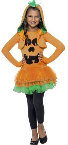 Kids Pumpkin Tutu Dress