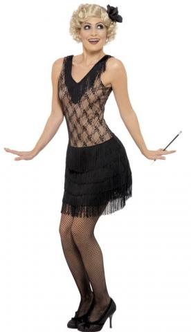 Flapper fancy dress costume