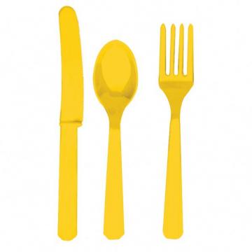 Yellow Cutlery