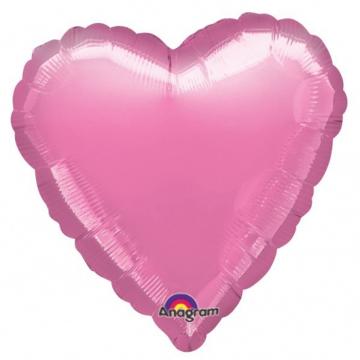 Lavender Heart Foil Balloon - 18"