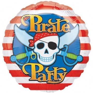 Pirate Party Foil Balloon - 18"