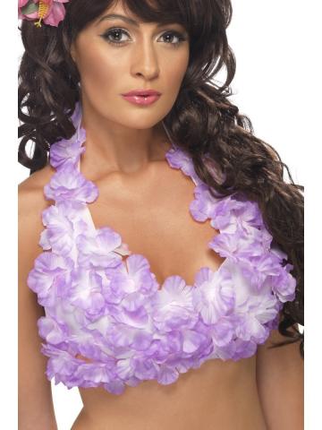 Hawaiian Flowered Halterneck Top