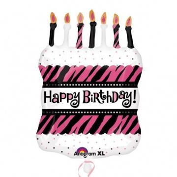 Happy Birthday Foil Balloon - 23"x18"