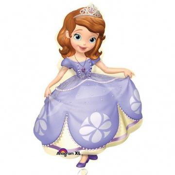 Sofia The First Foil Balloon - 26"x35"