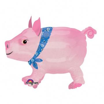 Air Walker Balloon Buddies - Pig 24"x16"