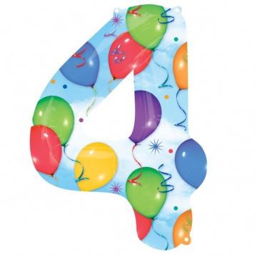 No4 Supershape Foil Balloon - 35"