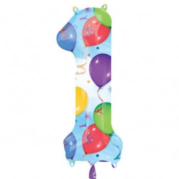 No1 Supershape Foil Balloon - 35"