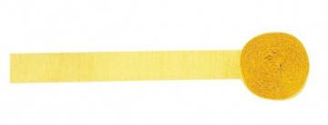 Crepe Streamer - yellow