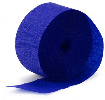 Crepe Streamer - Sapphire Blue