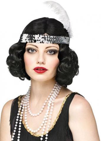 1920's Black Icon Wig