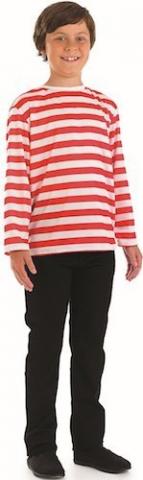 Red & White Striped Jumper