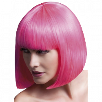 Deluxe Elise Wig - Neon Pink