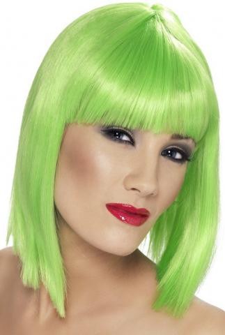 Green Glam Wig