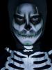 Glow in the Dark Skeleton Make Up