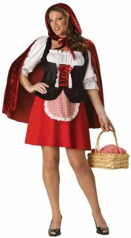 Deluxe Red Riding Hood - Plus Size