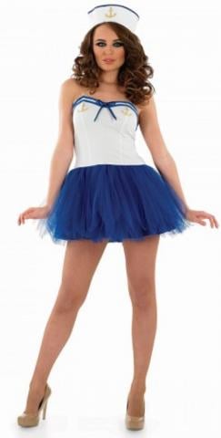 Sexy Tutu Sailor Girl - Plus Size