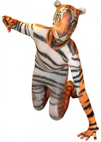 Animal Planet tiger Morphsuit