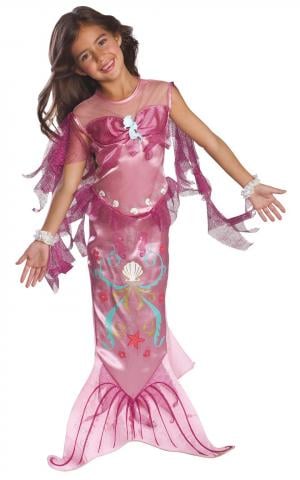 pink mermaid costume