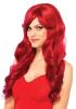 red wavy wig