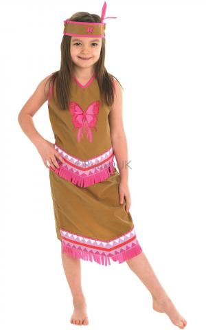 Girls American Indian Princess