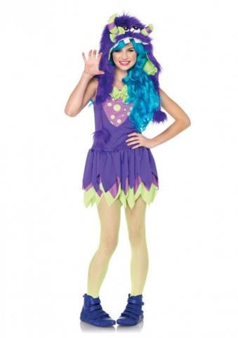 Girls Teen Monster Costume