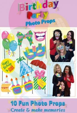 Party Photo Props - 10 Pack