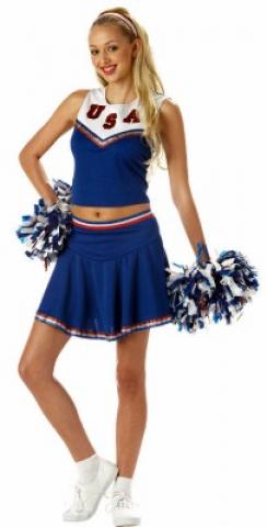 Patriotic Cheerleader costume