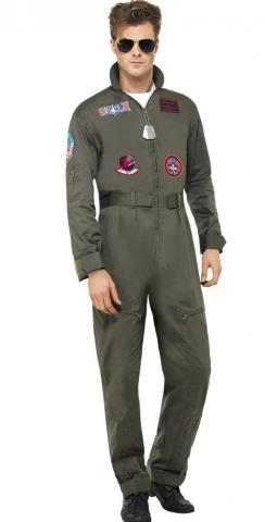 Deluxe Top Gun Pilot Costume