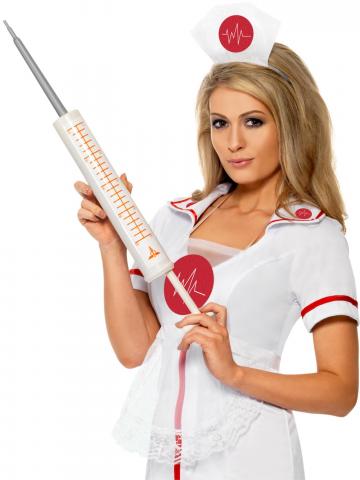 Giant Syringe costume prop