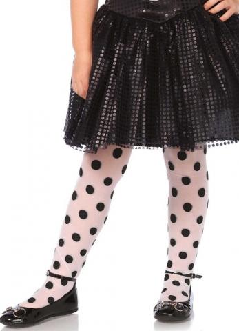 Kids Polka Dot Tights