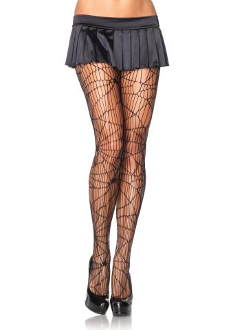 Plus Size Distressed Net Pantyhose