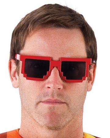 Red Pixel Glasses