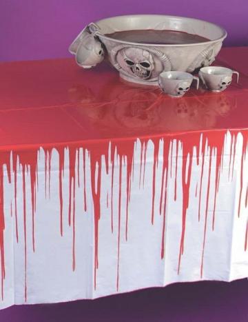 Drips Of Blood Tablecloth