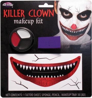 killer clown makeup set