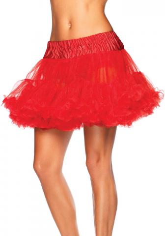Plus Size Red Deluxe Petticoat