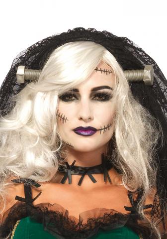 Frankenstein lace veil