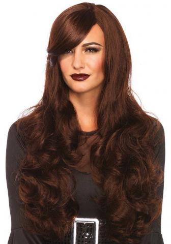 Long Wavy Wig - Brunette