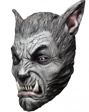 silver beast wolf mask