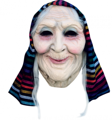 old lady mask