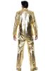 Elvis Gold Costume Back View